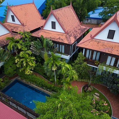 45m² 3 slaapkamer, 3 privé badkamer in Sala Kamreuk Siem Reap Buitenkant foto