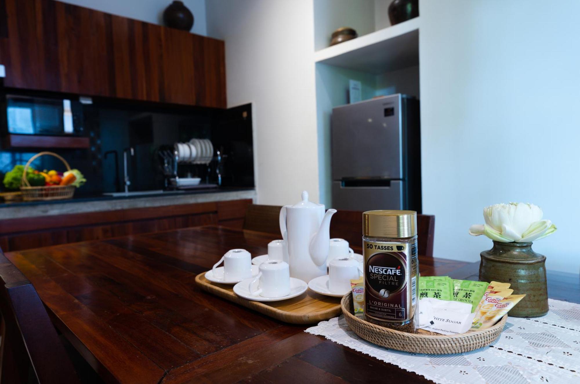 45m² 3 slaapkamer, 3 privé badkamer in Sala Kamreuk Siem Reap Buitenkant foto