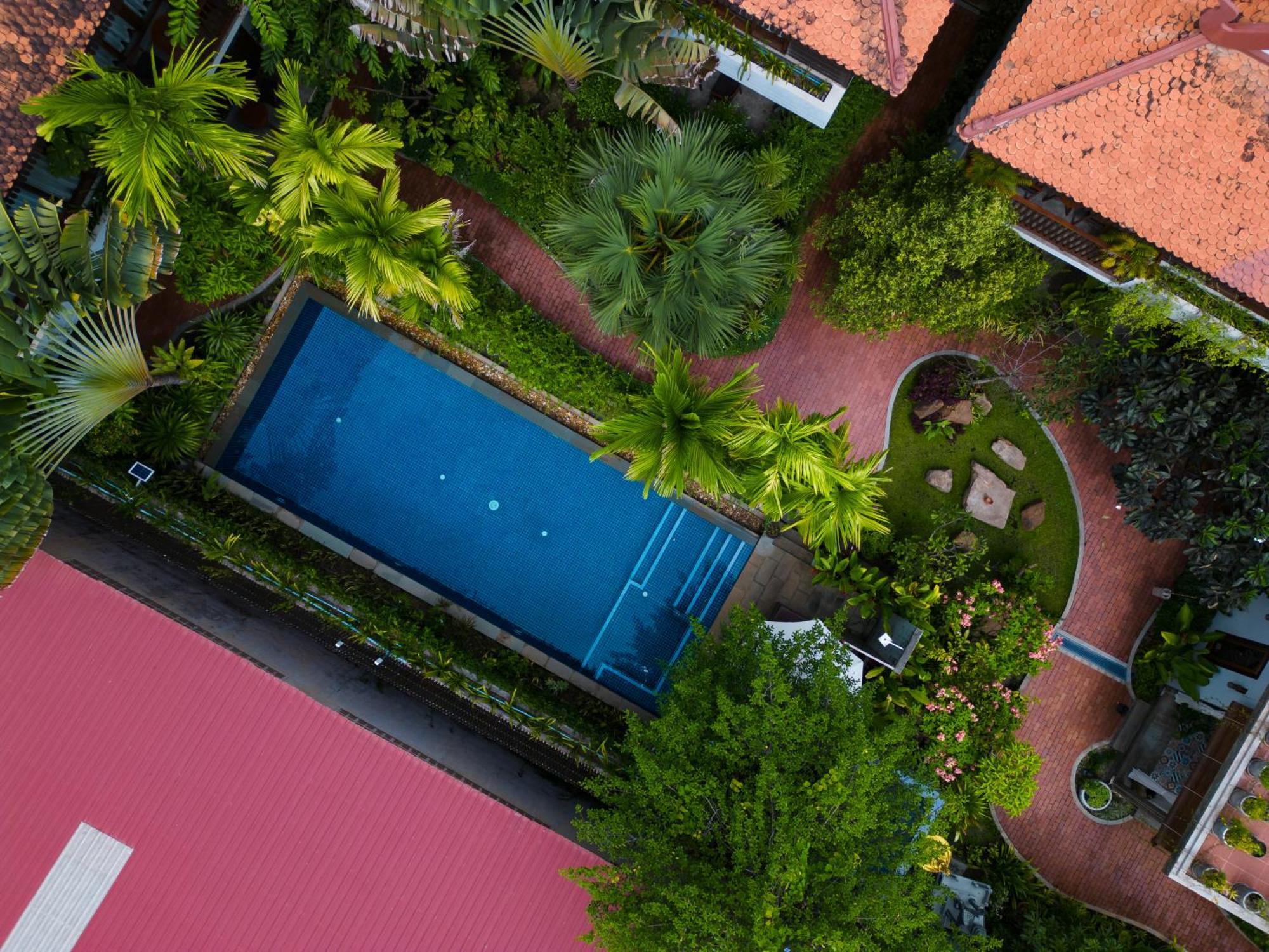 45m² 3 slaapkamer, 3 privé badkamer in Sala Kamreuk Siem Reap Buitenkant foto