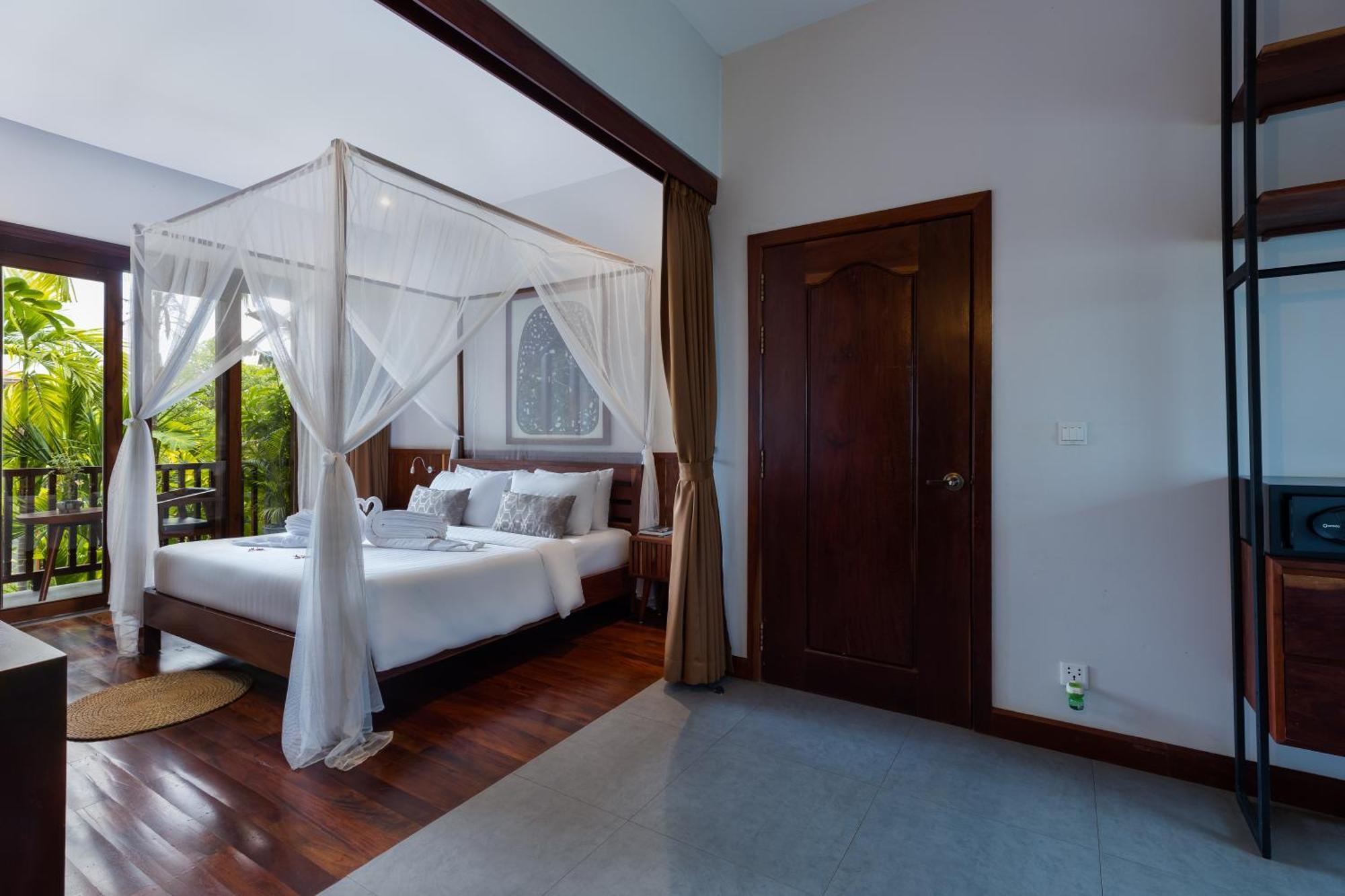 45m² 3 slaapkamer, 3 privé badkamer in Sala Kamreuk Siem Reap Buitenkant foto