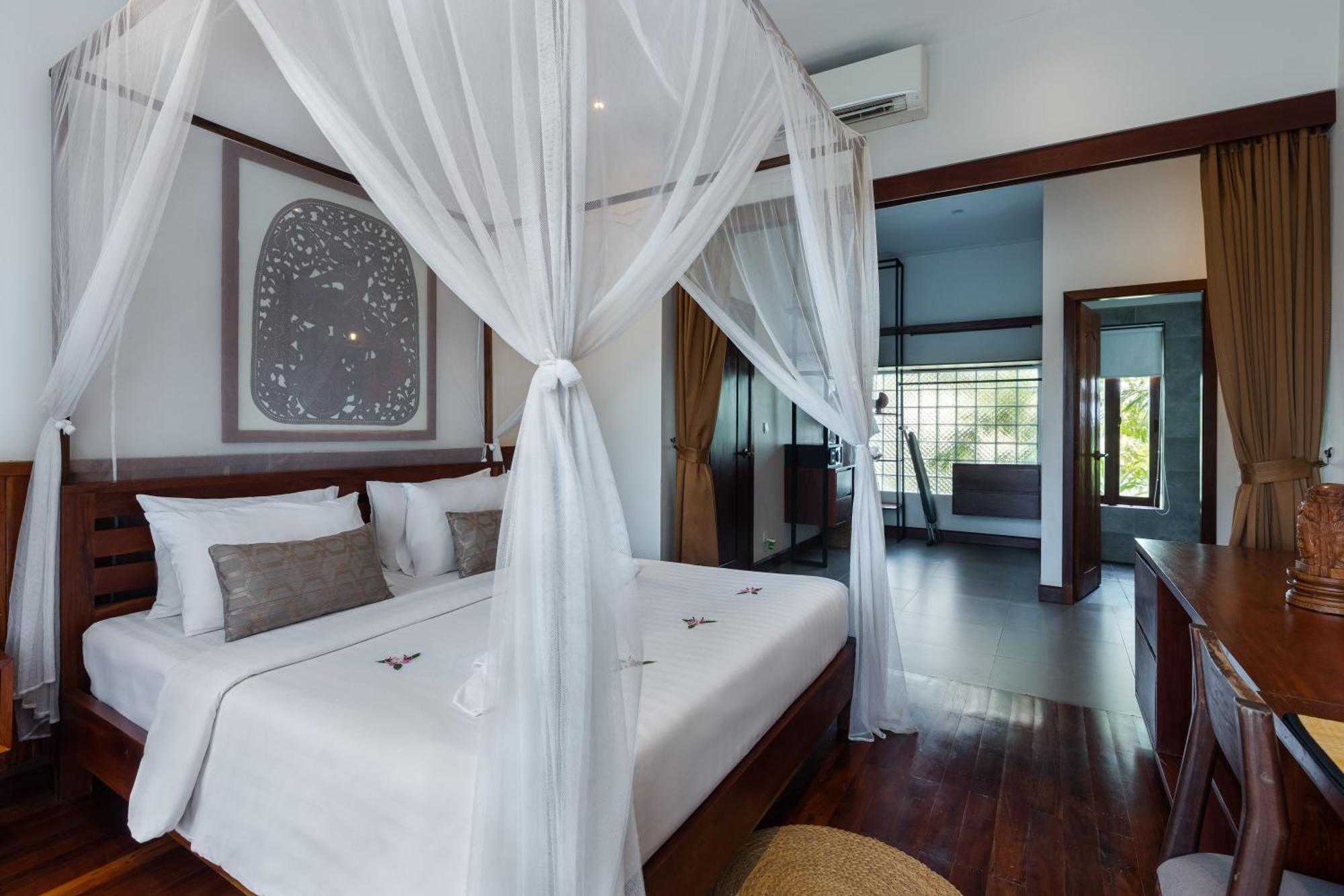 45m² 3 slaapkamer, 3 privé badkamer in Sala Kamreuk Siem Reap Buitenkant foto
