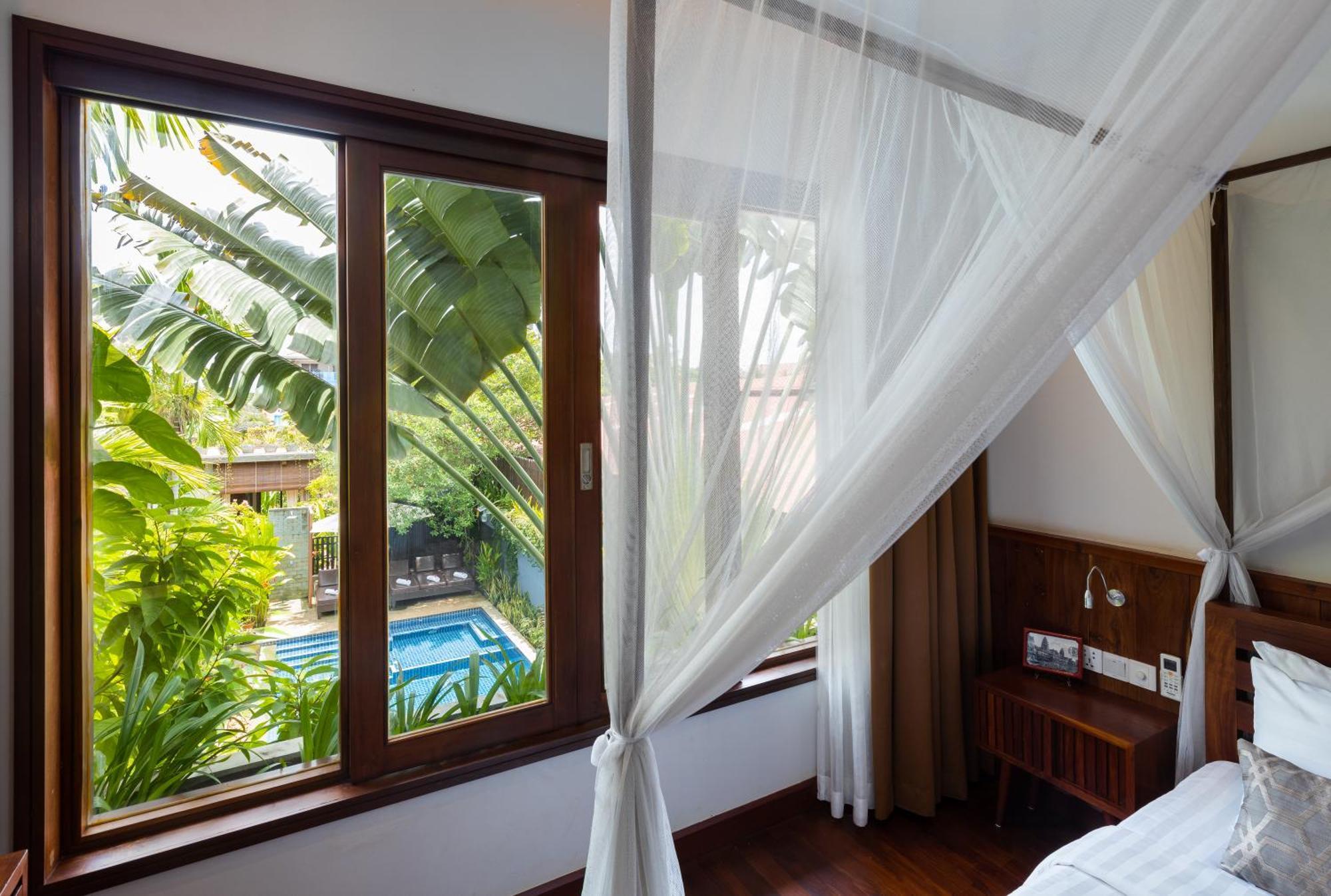 45m² 3 slaapkamer, 3 privé badkamer in Sala Kamreuk Siem Reap Buitenkant foto