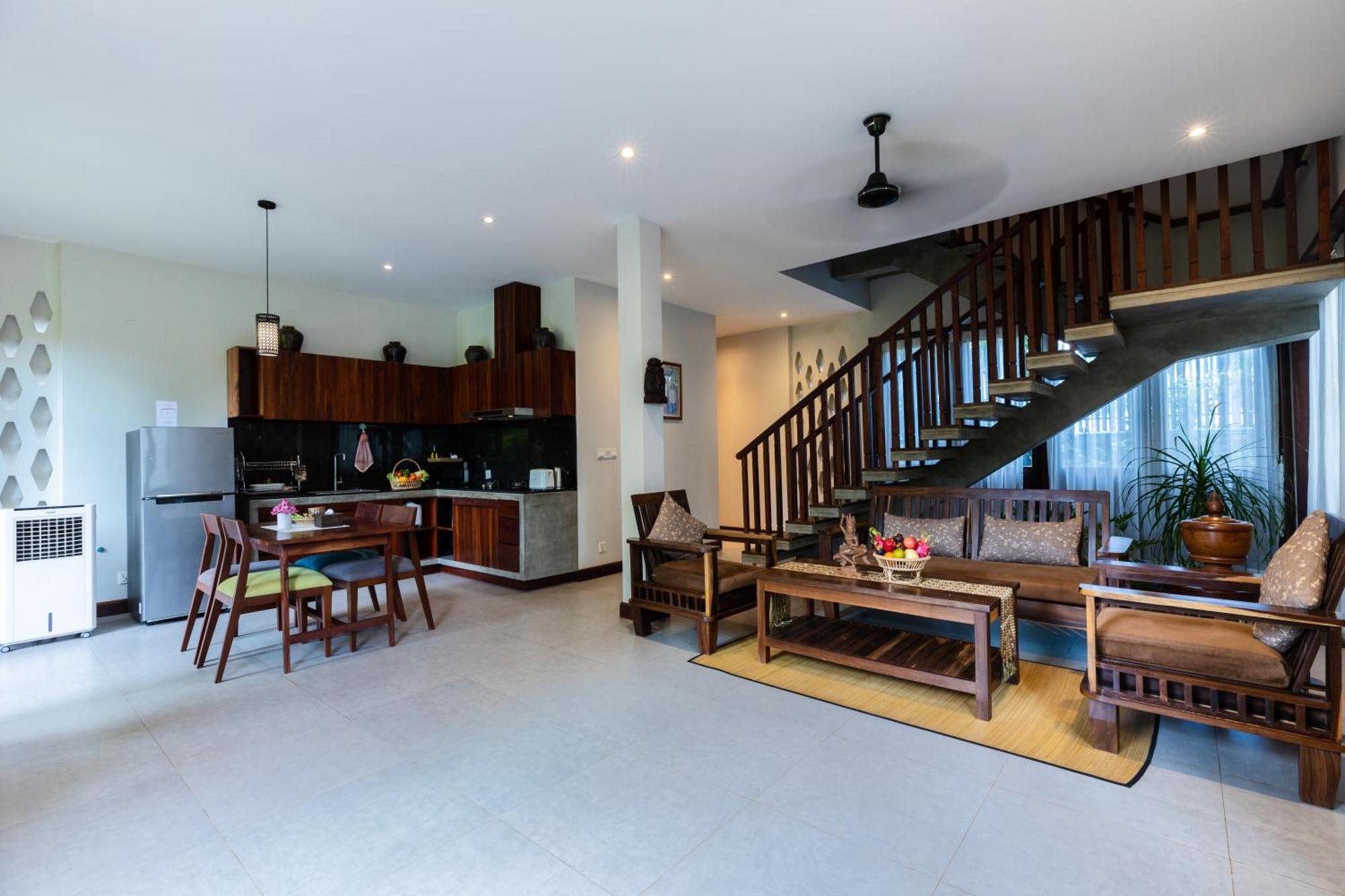 45m² 3 slaapkamer, 3 privé badkamer in Sala Kamreuk Siem Reap Kamer foto