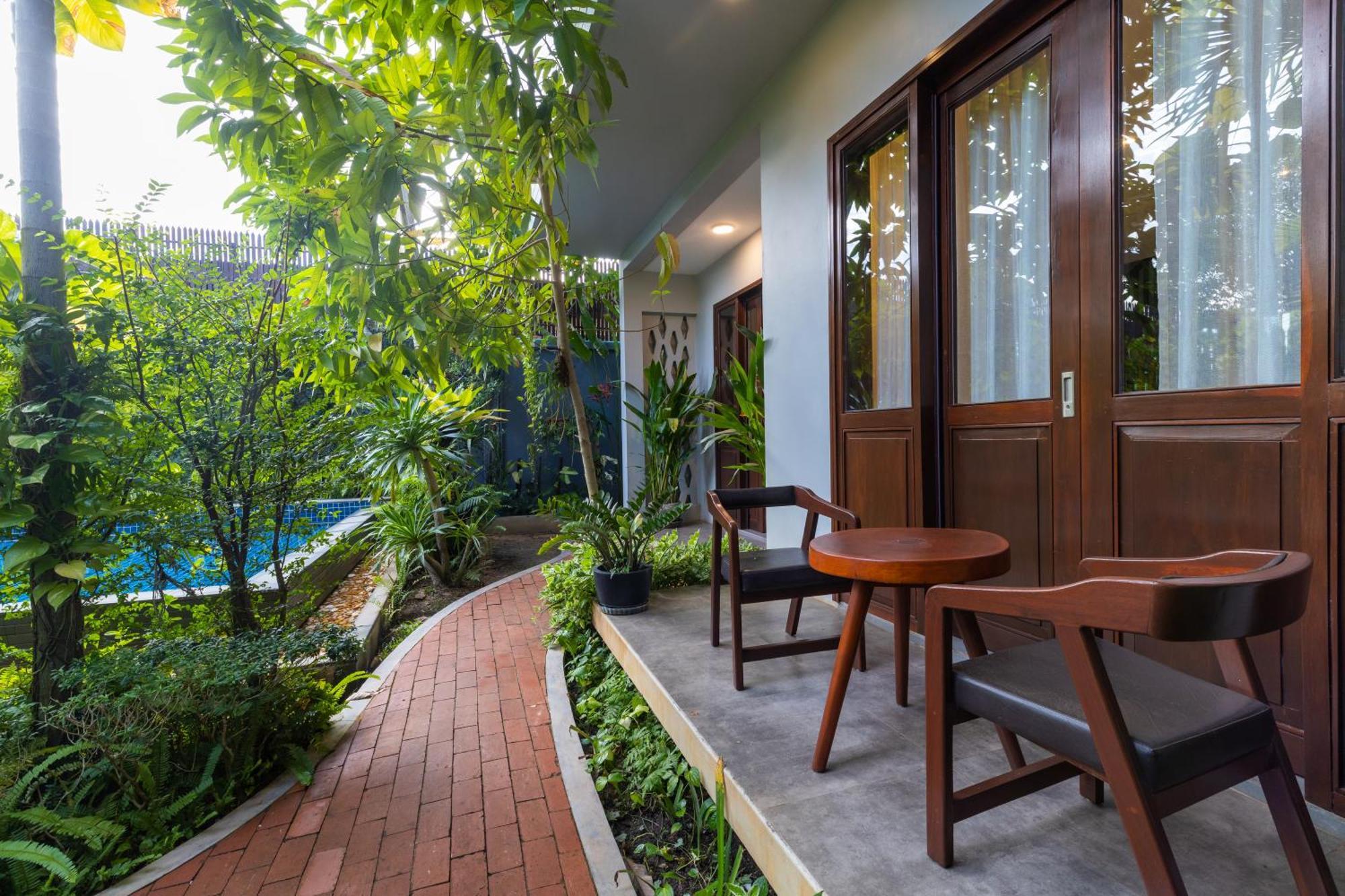 45m² 3 slaapkamer, 3 privé badkamer in Sala Kamreuk Siem Reap Buitenkant foto