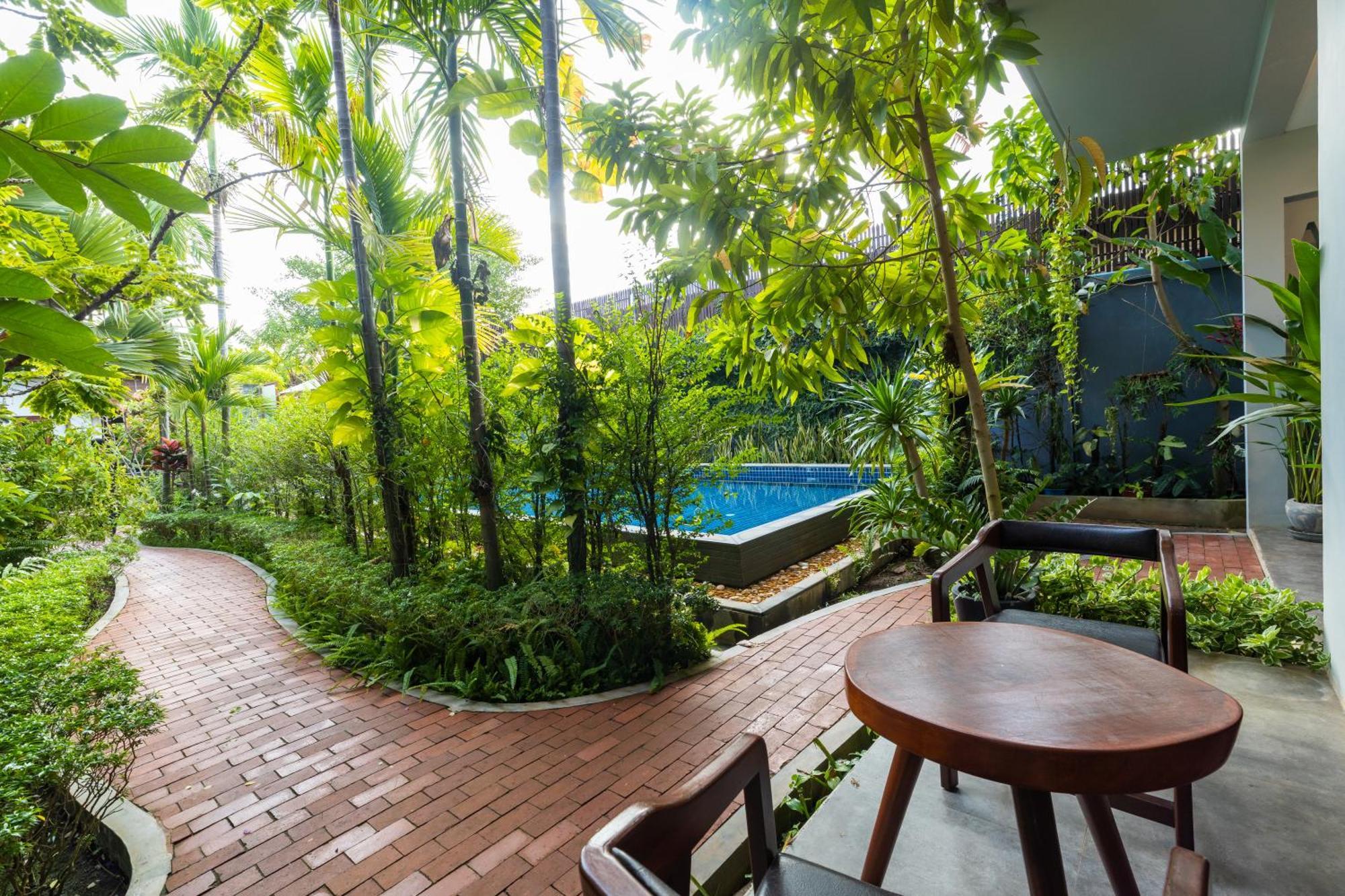 45m² 3 slaapkamer, 3 privé badkamer in Sala Kamreuk Siem Reap Buitenkant foto